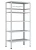 Стеллаж металлический Титан МС-750 2300x700x400/4 Стеллаж металлический Титан МС-750 2300x700x400/4